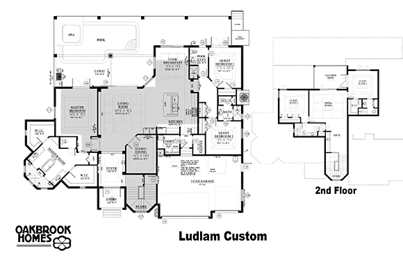 Oakbrook's Ludlam Custom Floor Plan