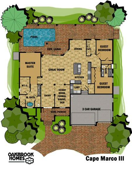 Cape Marco III Floor Plans